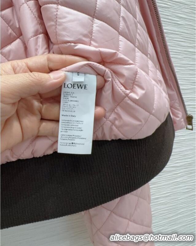 Affordable Price Loewe Padded Jacket L121813 Pink 2025