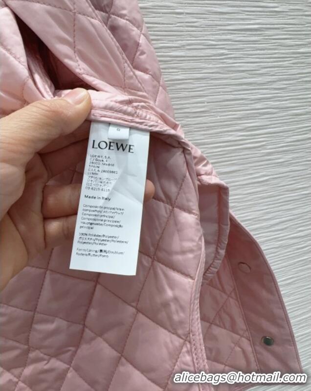 Famous Brand Discount Loewe Padded Shirt L121814 Pink 2025