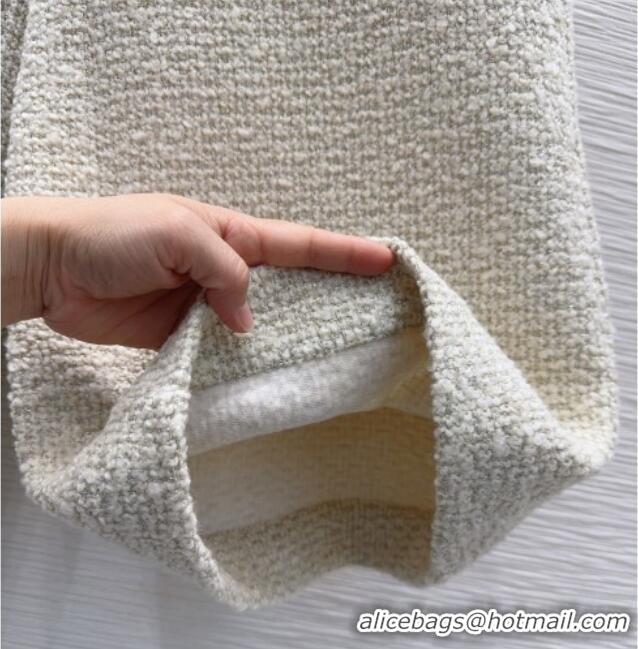 Good Quality Chanel Wool Tweed Pants CH121803 Beige 2025