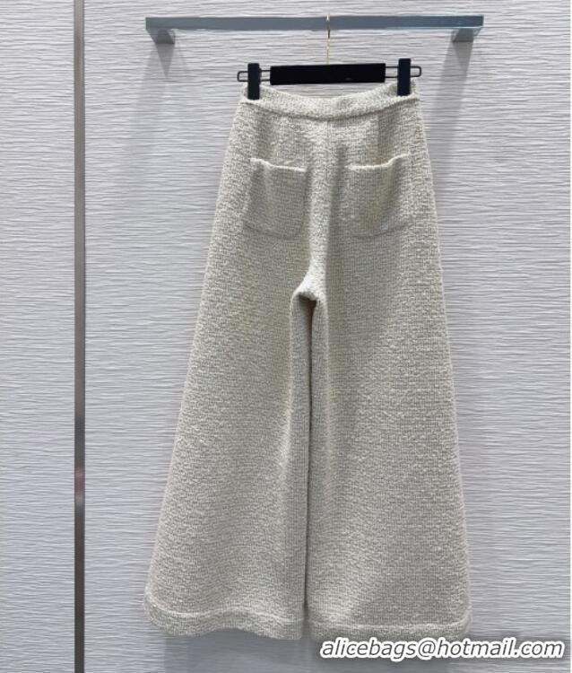 Good Quality Chanel Wool Tweed Pants CH121803 Beige 2025