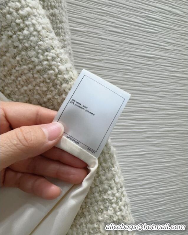 Buy Promotional Chanel Wool Tweed Jacket CH121804 Beige 2025