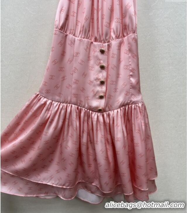 Best Grade Chanel CC Dress CH121815 Pink 2025