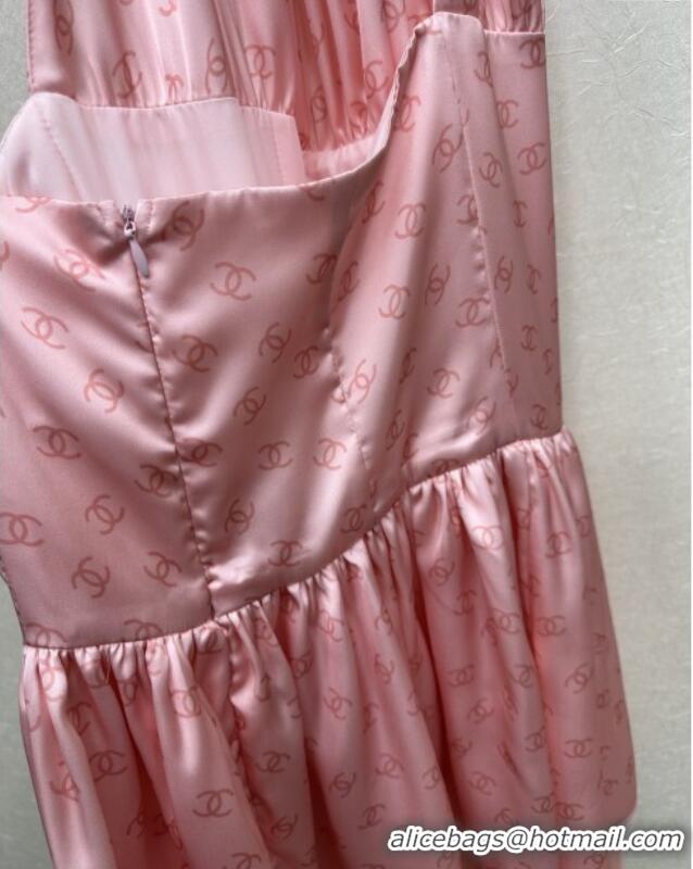 Best Grade Chanel CC Dress CH121815 Pink 2025