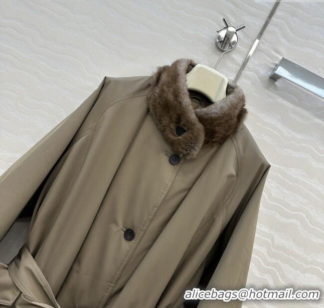 Fashion Discount The Row Down Jacket R121829 Dark Khaki 2025