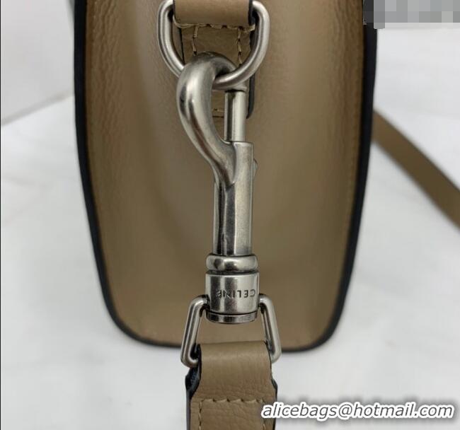 Spot Bulk Celine Nano Luggage Bag in Grained Calfskin 189243 Beige 2023