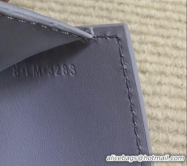 Best Price Discount Celine Small Wallet in Shiny Calfskin 10D783 Purple 2024