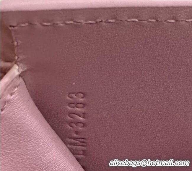 Fashion Discount Celine Small Wallet in Shiny Calfskin 10D783 Pink 2024