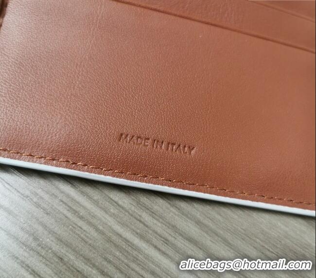 Grade Design Celine Small Trifold Wallet in Triomphe Canvas 10D572 White 2024