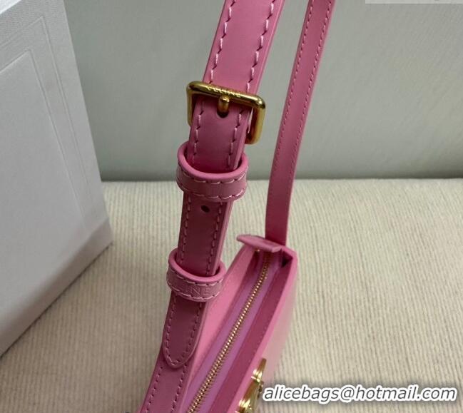 Good Looking Celine Medium Tilly Bag in Shiny Calfskin 115702 Pink 2024