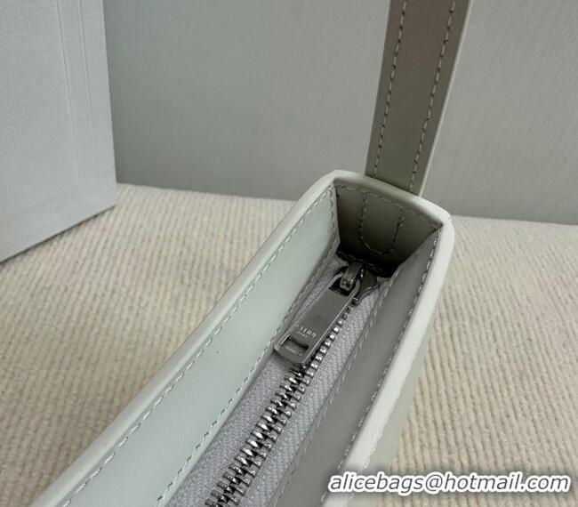 Shop Discount Celine Medium Tilly Bag in Shiny Calfskin 115702 White 2024