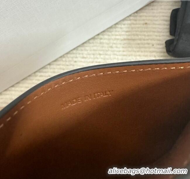 Buy New Cheap Celine Card Holder in Triomphe Canvas with CELINE Print 10B702 Tan Brown 2024
