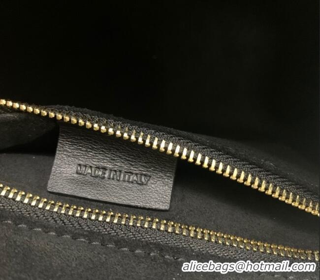 Good Looking Celine Mini Soft 16 Bag in Calfskin 100352 Black 2024