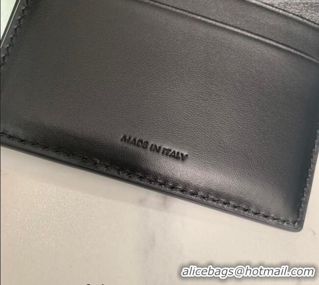 Grade Quality Celine Triomphe Compact Wallet with Coin in Shiny Calfskin 10I653 Black 2024