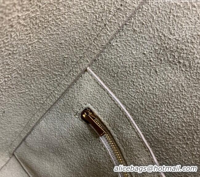 Top Grade Celine Seau Sangle Small Bucket Bag in Supple Grained Calfskin 2088 Beige 2024