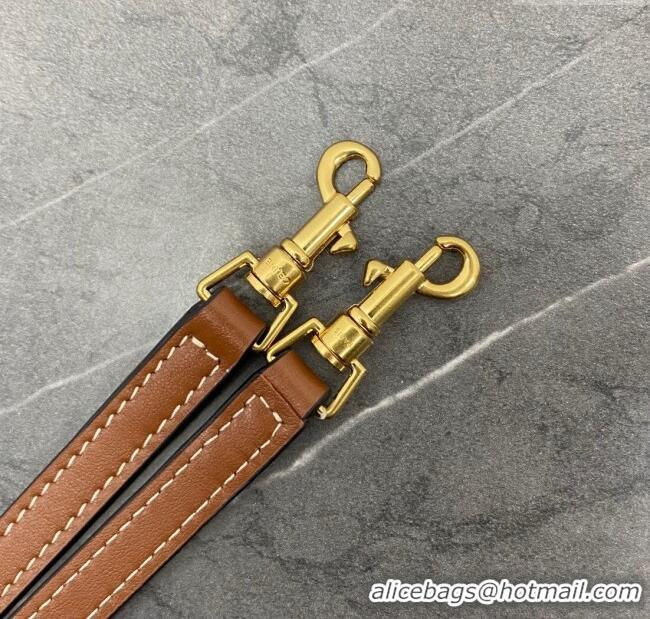 Market Sells Celine Mini TABOU Shoulder Bag in Smooth Calfskin 100343 Brown 2024 Top