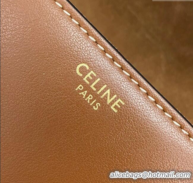 Market Sells Celine Mini TABOU Shoulder Bag in Smooth Calfskin 100343 Brown 2024 Top