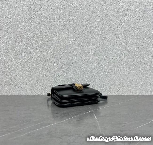 Low Price Celine Mini TABOU Shoulder Bag in Smooth Calfskin 100343 Black 2024 Top