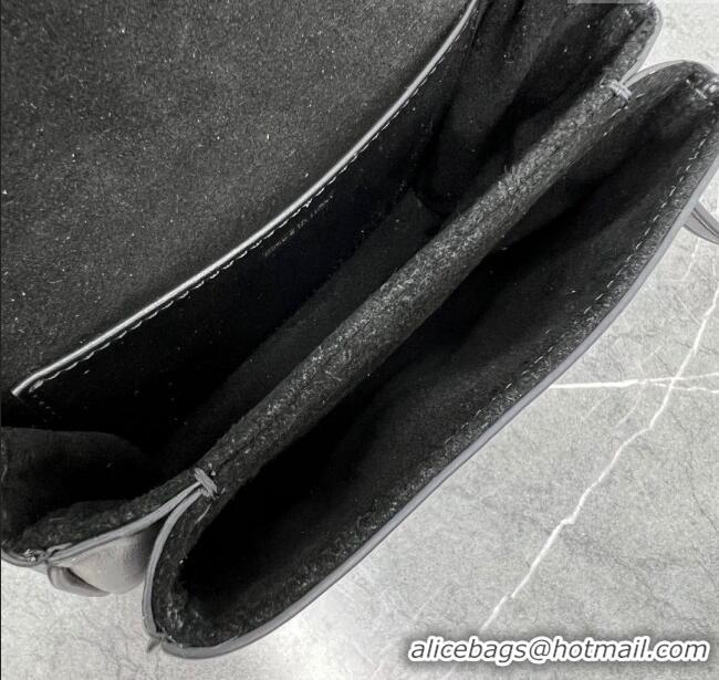 Low Price Celine Mini TABOU Shoulder Bag in Smooth Calfskin 100343 Black 2024 Top