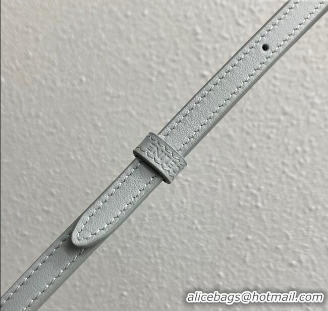 New Cheap Celine Mini TABOU Shoulder Bag in Smooth Calfskin 100343 Light Blue 2024 Top