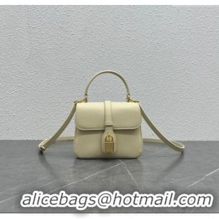 Cheapest Celine Mini TABOU Shoulder Bag in Smooth Calfskin 100343 Beige 2024 Top