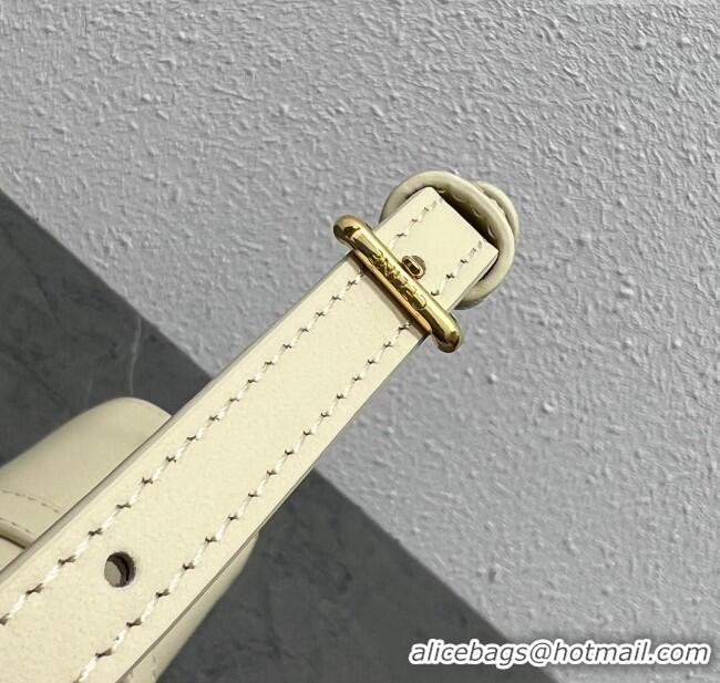 Cheapest Celine Mini TABOU Shoulder Bag in Smooth Calfskin 100343 Beige 2024 Top