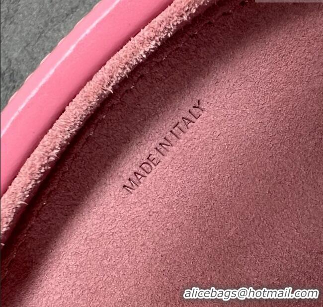 Best Price Celine TRIOMPHE Oval Top Handle Bag in Smooth Calfskin 198613 Pink 2024 Top