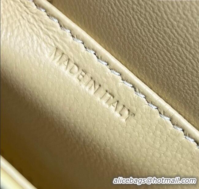 Cheapest Celine Belt Bag Triomphe Belt in Shiny Calfskin 101555 Yellow 2024 Top