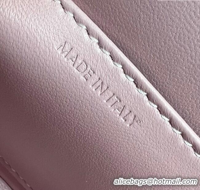 Grade Quality Celine Belt Bag Triomphe Belt in Shiny Calfskin 101555 Pink 2024 Top