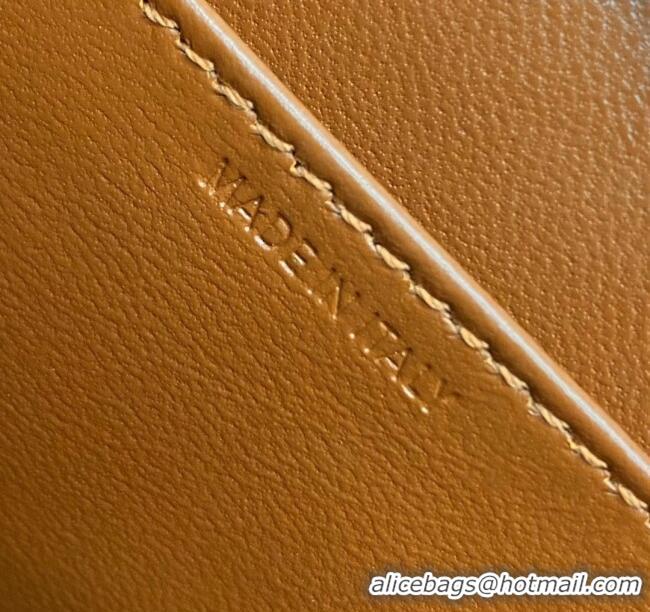 Classic Specials Celine Belt Bag Triomphe Belt in Triomphe Canvas and Calfskin 101555 Tan 2024 Top