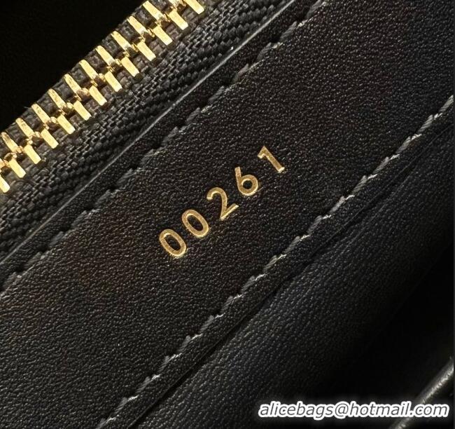 Grade Quality Celine Small 16 Bag in Calfskin with Two Strap 188003 Black 2024 (Top)