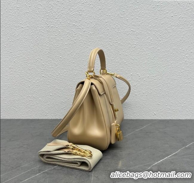 Top Quality Celine Small 16 Bag in Calfskin with Two Strap 188003 Nude 2024 (Top)