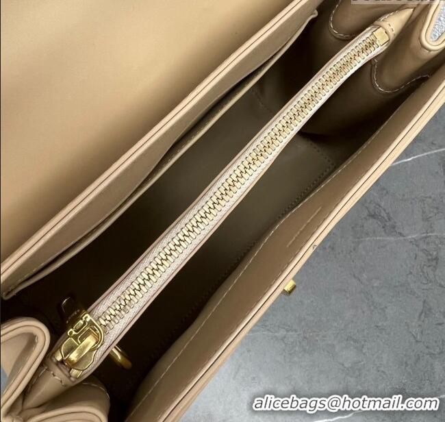 Top Quality Celine Small 16 Bag in Calfskin with Two Strap 188003 Nude 2024 (Top)