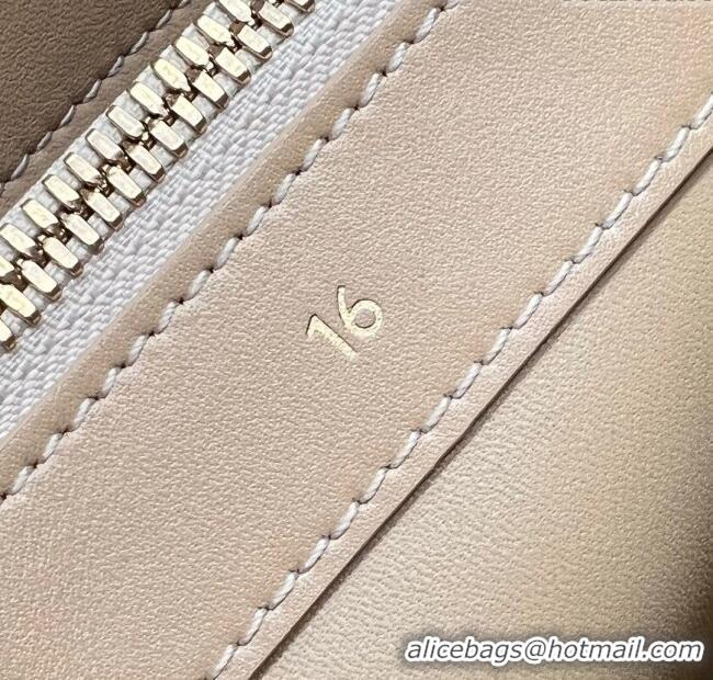 Top Quality Celine Small 16 Bag in Calfskin with Two Strap 188003 Nude 2024 (Top)