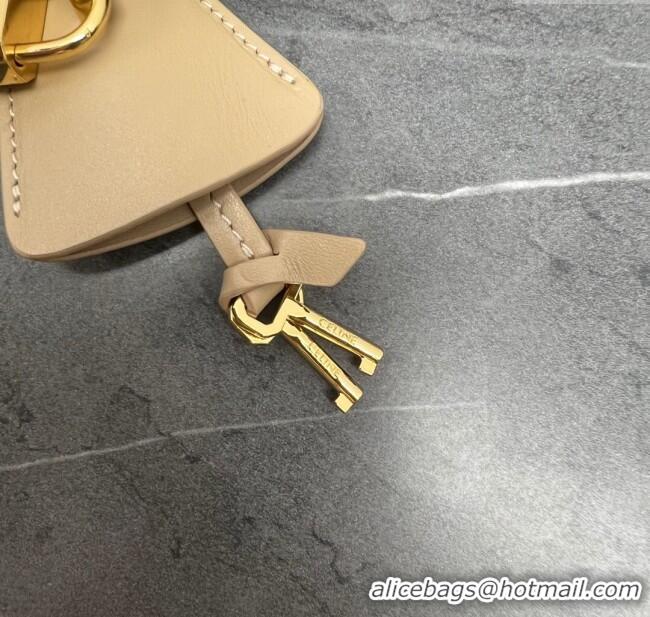 Top Quality Celine Small 16 Bag in Calfskin with Two Strap 188003 Nude 2024 (Top)
