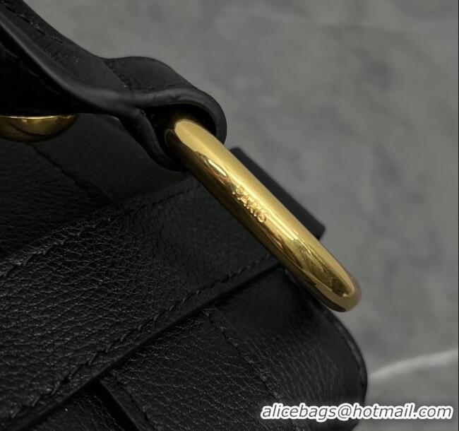 Promotional Celine Medium ANNABEL Bag in Supply Calfskin 113343 Black 2024 (Top)