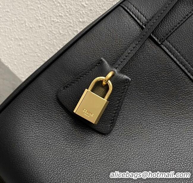 Promotional Celine Medium ANNABEL Bag in Supply Calfskin 113343 Black 2024 (Top)