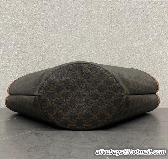 Grade Quality Celine Medium Couffin Shopping Bag in Brown Triomphe Canvas 196952 2024