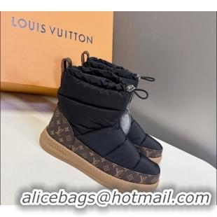 Purchase Louis Vuitton LV Cloud Ankle Boots Sneaker in Nylon and Monogram Canvas Black 1AIVJ7 1021084