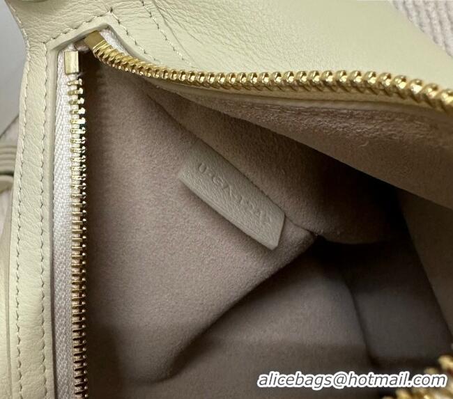 Spot Bulk Celine Small Heloise Hobo Bag in Supple Calfskin 117253 Light Stone Grey 2024