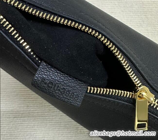 Top Grade Celine Medium Heloise Hobo Bag in Supple Calfskin 114713 Black 2024