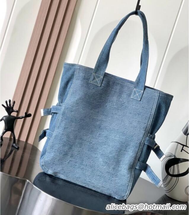 Market Sells Celine Mens Tote Bag in Blue Denim with Celine 116072 2024