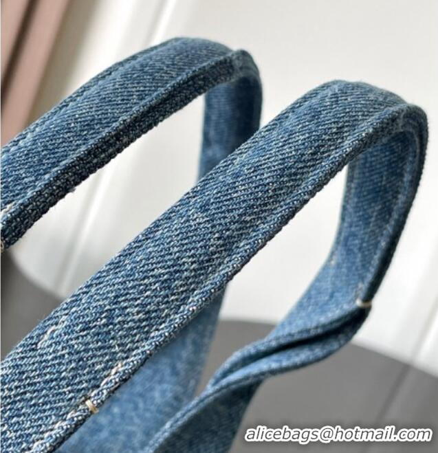 Market Sells Celine Mens Tote Bag in Blue Denim with Celine 116072 2024
