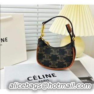 Good Looking Celine Mini Ava Signature Print Pouch 0115 2025