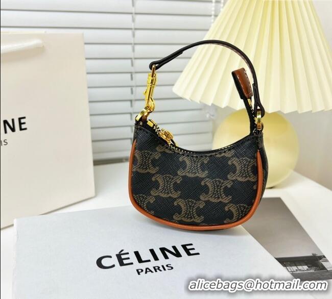 Good Looking Celine Mini Ava Signature Print Pouch 0115 2025