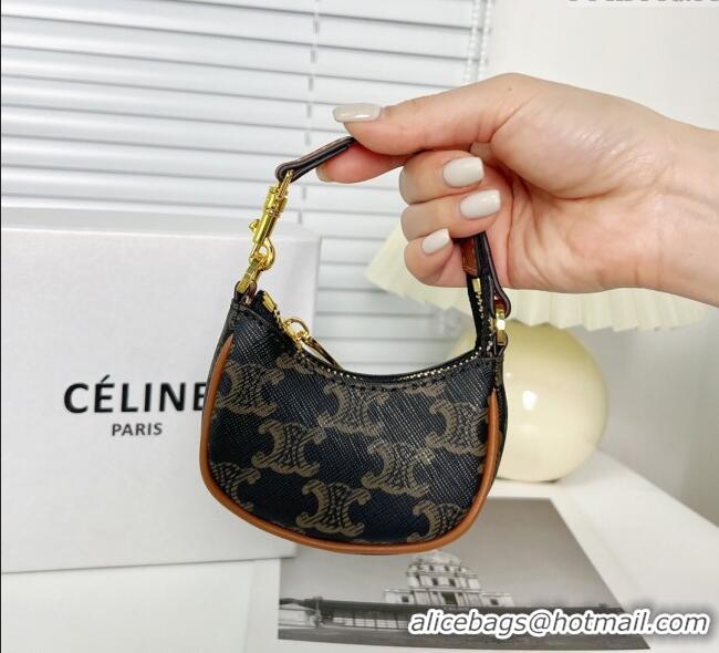 Good Looking Celine Mini Ava Signature Print Pouch 0115 2025