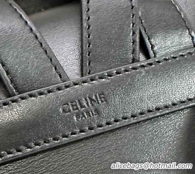 Grade Quality Celine Backpack Bonnie Bag in Smooth Calfskin 118703 Black 2025