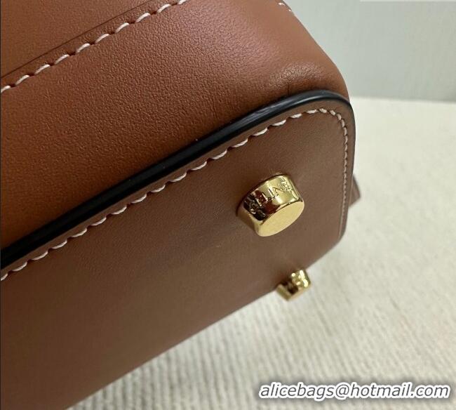 Best Product Celine Vanity Bag in Natural Calfskin 119463 Tan Brown 2025