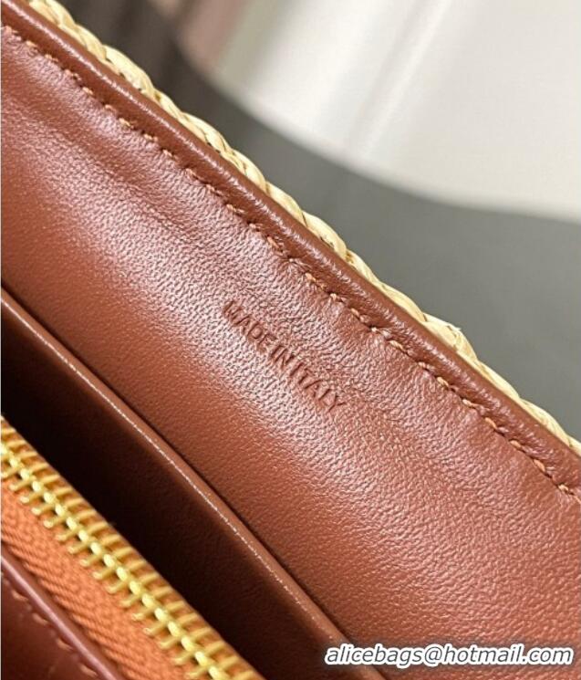 Grade Quality Celine Teen Nino Bag in Straw-Like 118113 Beige 2025