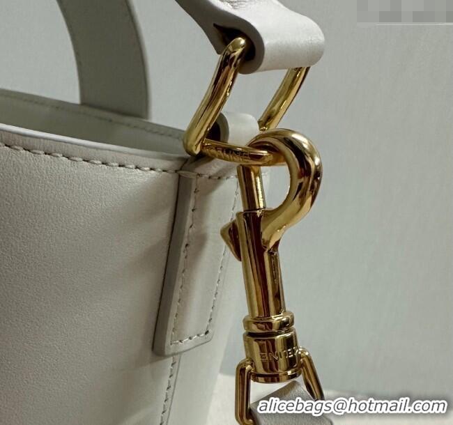 Fashion Discount Celine Small Bucket Bag Louise in Smooth Calfskin 119173 White 2025
