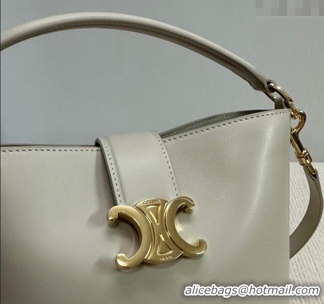 Spot Bulk Celine Small Bucket Bag Louise in Smooth Calfskin 119173 Light Stone 2025